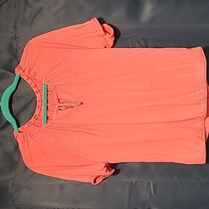 Small pink short sleeve shirt